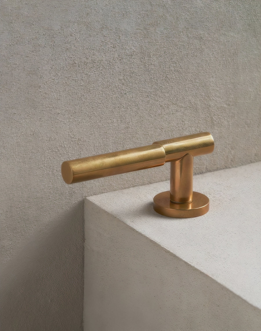 Juego de manillas con roseta redonda Shift