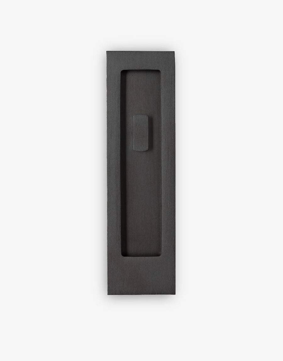 Rectangular kit with lock for sliding door