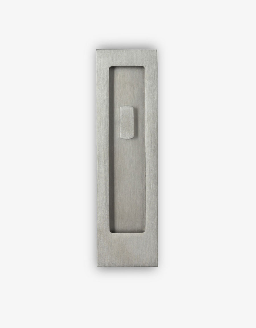 Rectangular kit with lock for sliding door