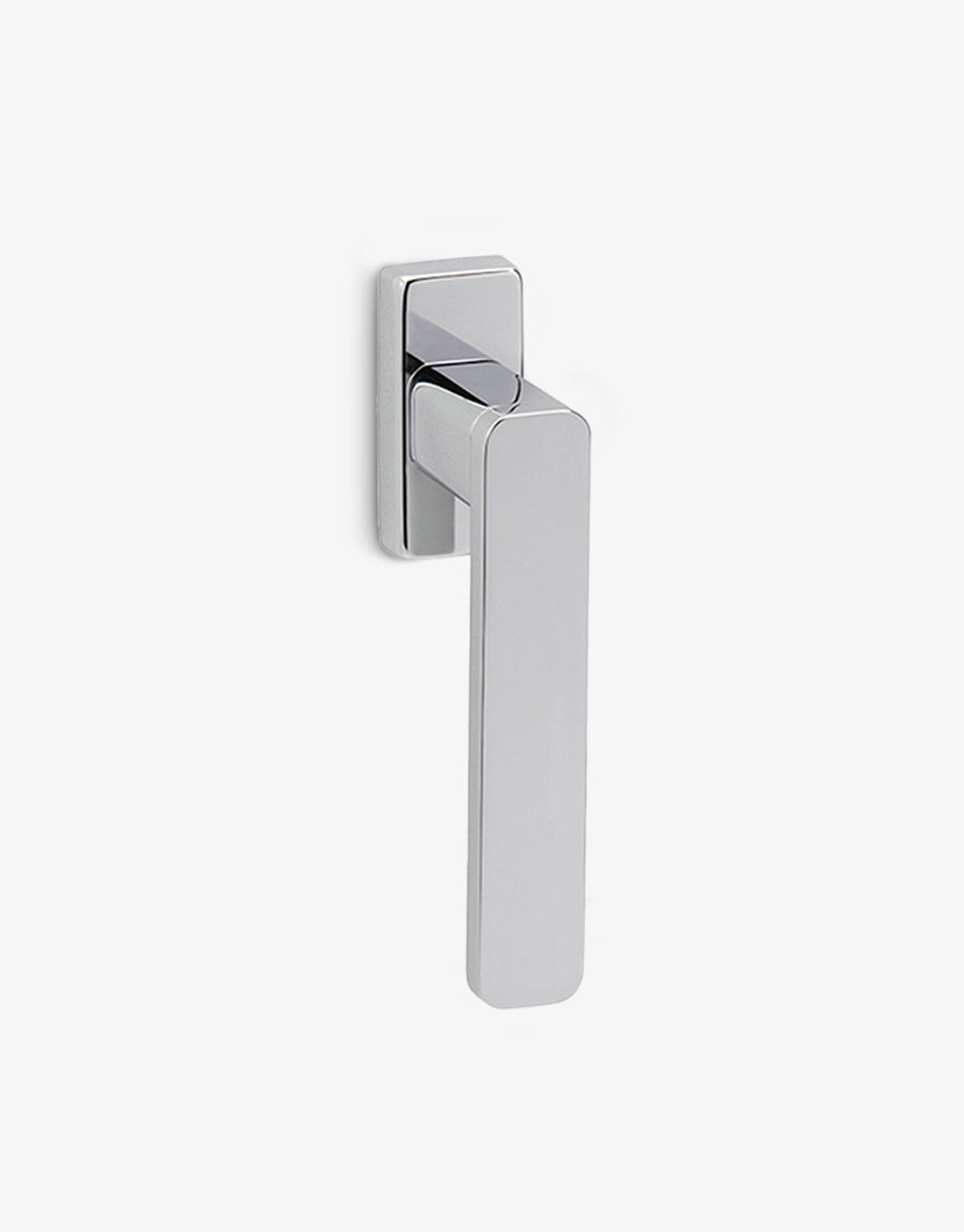Flow rectangular window handle