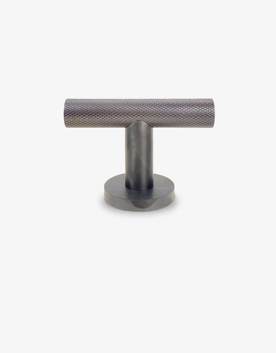 Ibiza T-bar handle on round rose