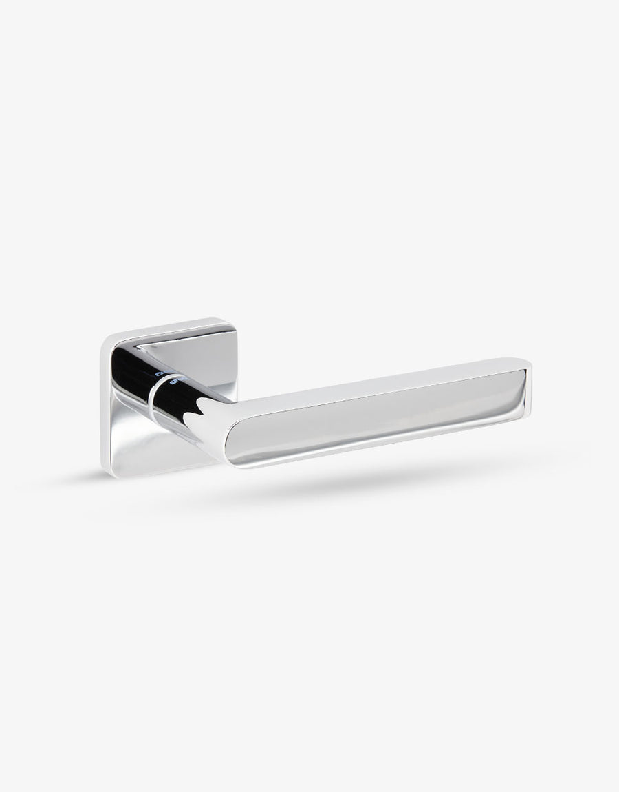 Ipnos door handle set on special rose