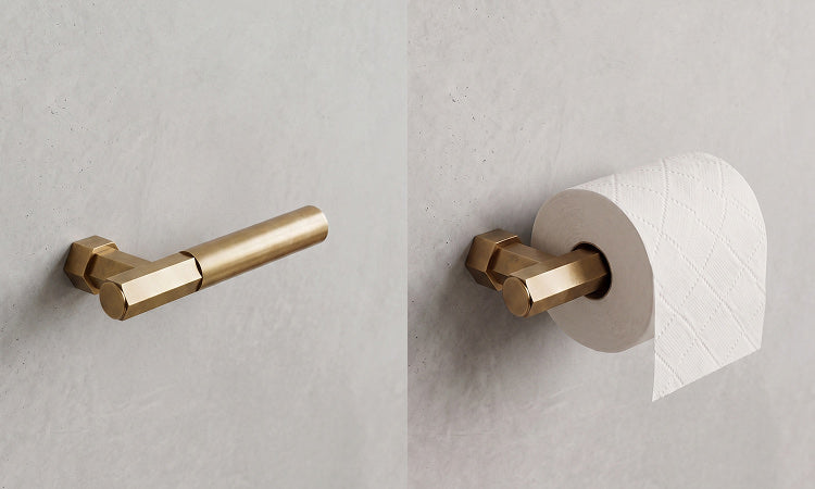 Pair toilet roll holder